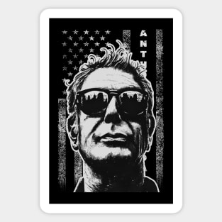 Anthony Bourdain Retro Sticker